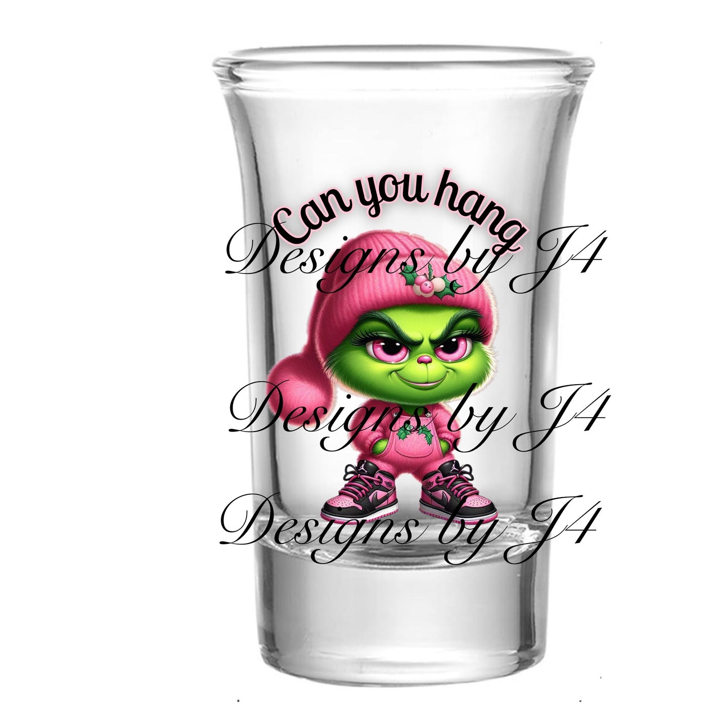 Grinch Shot Glass